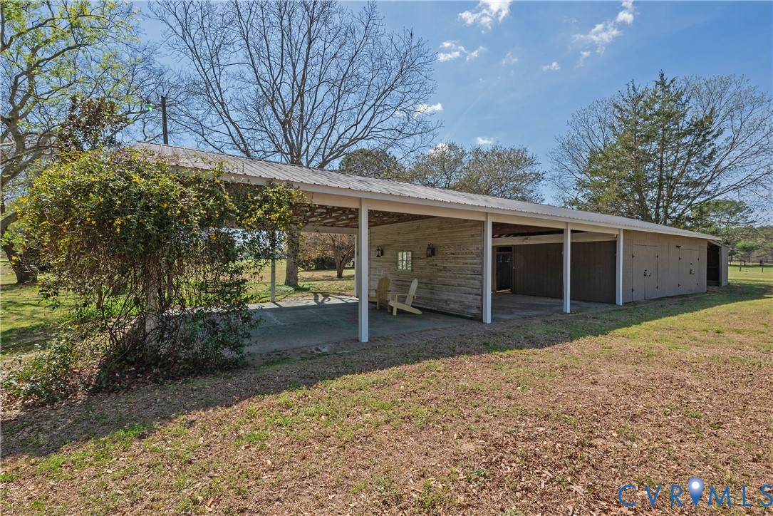 6353 Godwin Boulevard Suffolk, VA 23432 - Photo 38 of 50 The 5-bay Barn has an outdoor covered Patio plus a