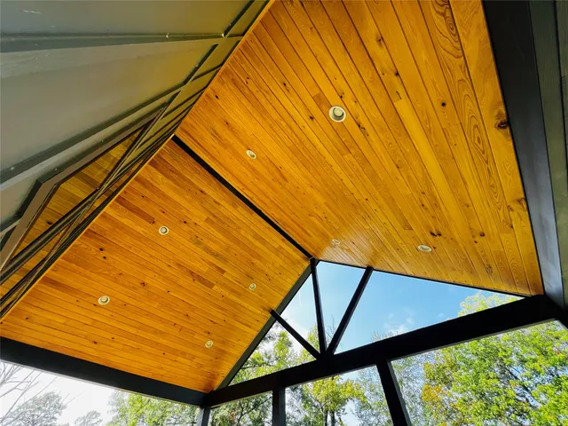 a blue sign on the side of a building