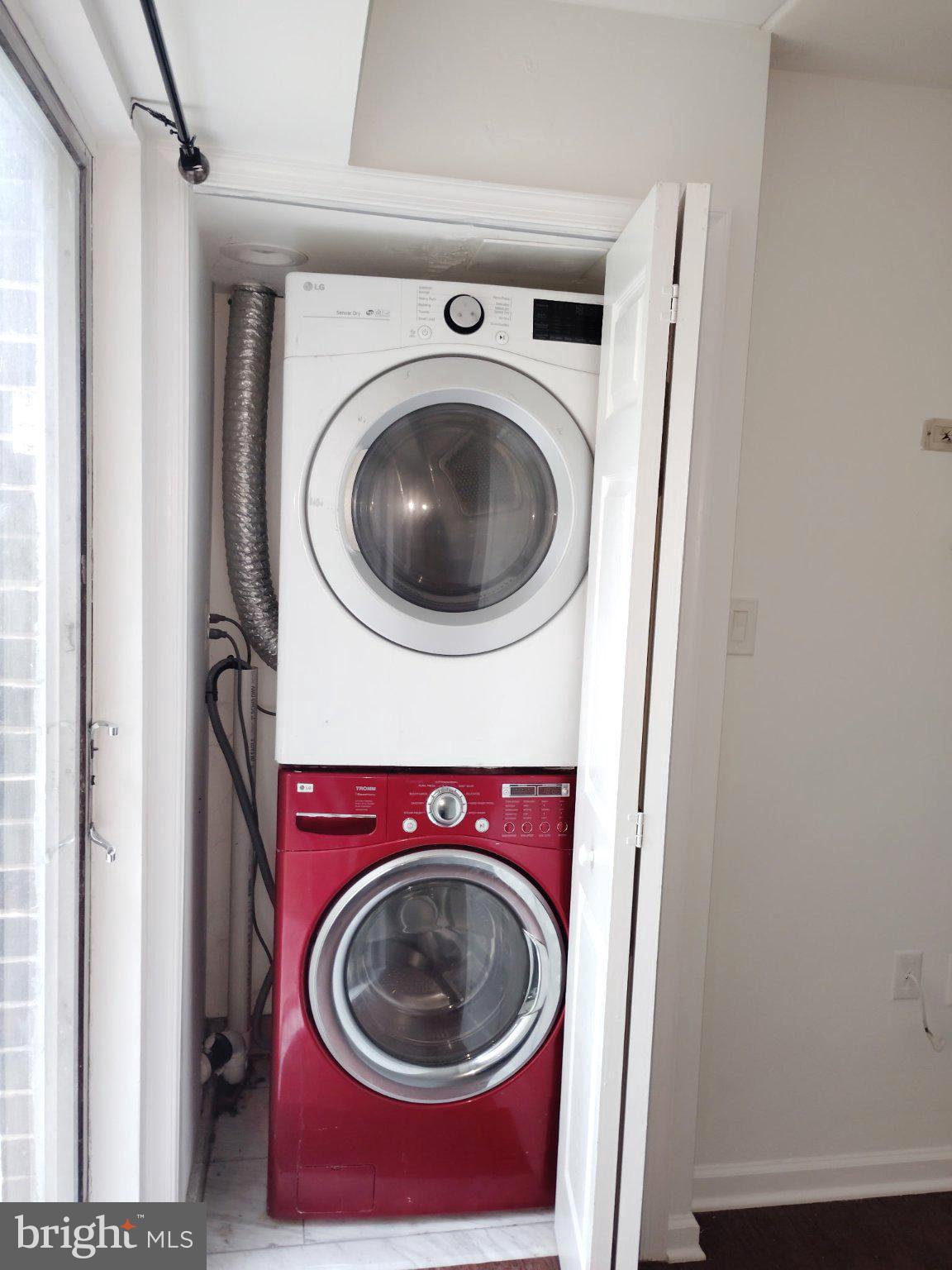 3346 Hewitt Avenue, Unit 11A Silver Spring, MD 20906 - Photo 9 of 16 a utility room with dryer and washer