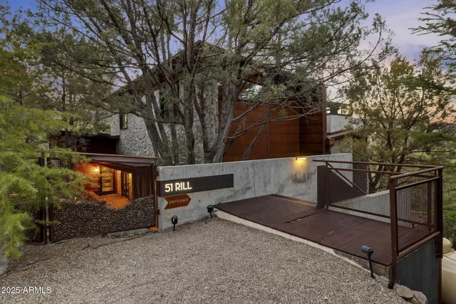 a view of outdoor space and deck