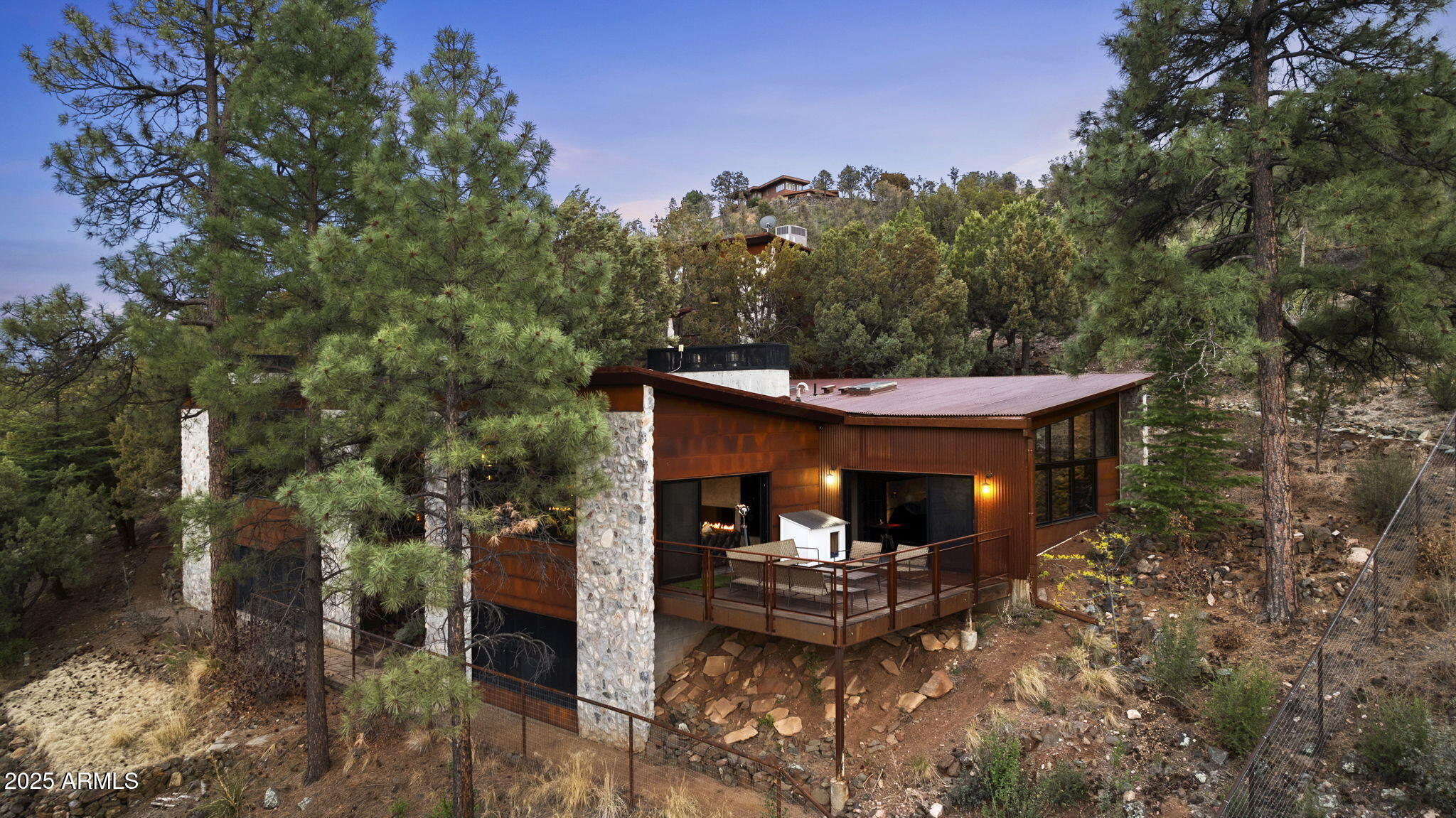 51 Rill Road Prescott, AZ 86305 - Photo 45 of 89 a view of a house with garden and sitting area