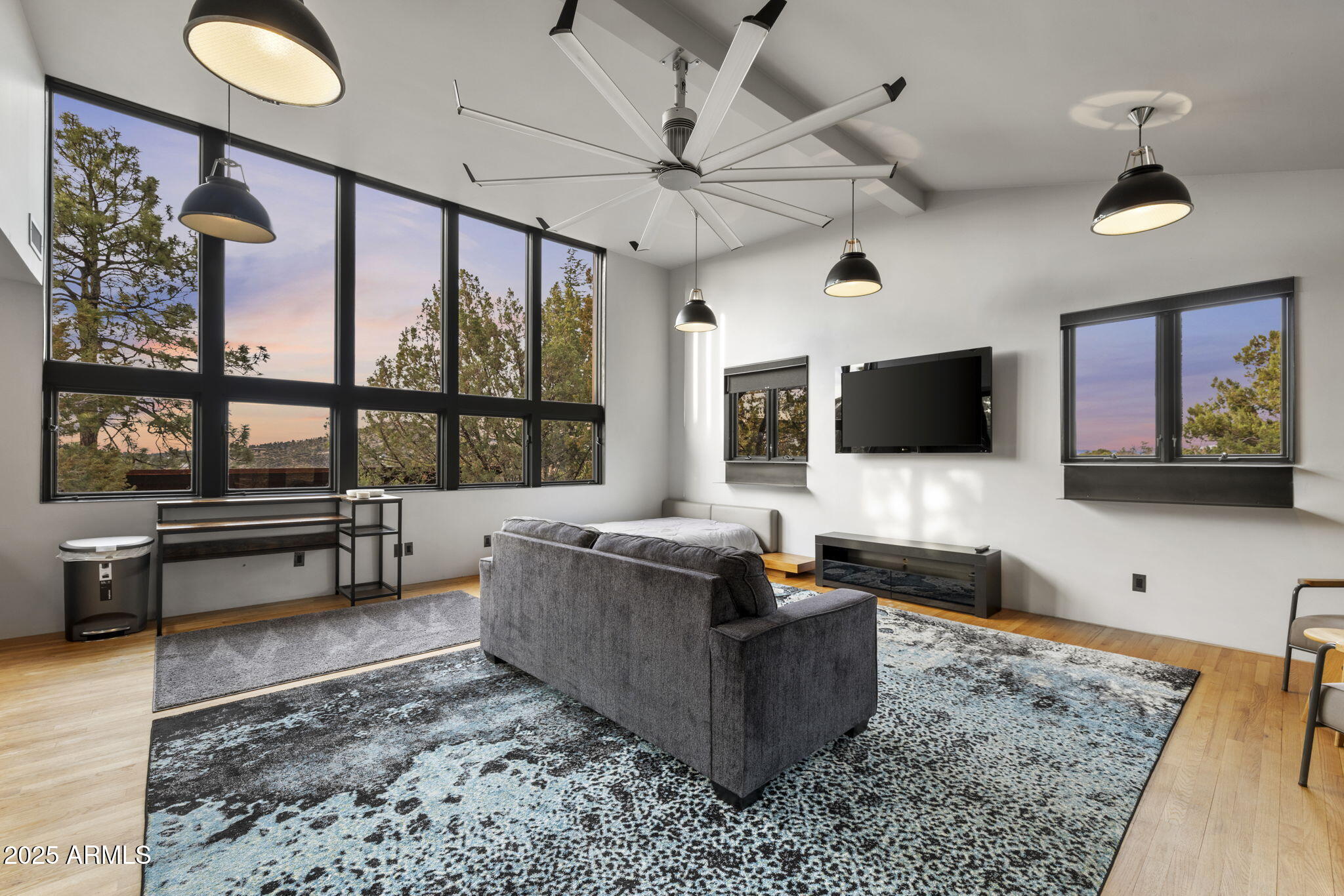 51 Rill Road Prescott, AZ 86305 - Photo 72 of 89 a living room with furniture and a flat screen tv