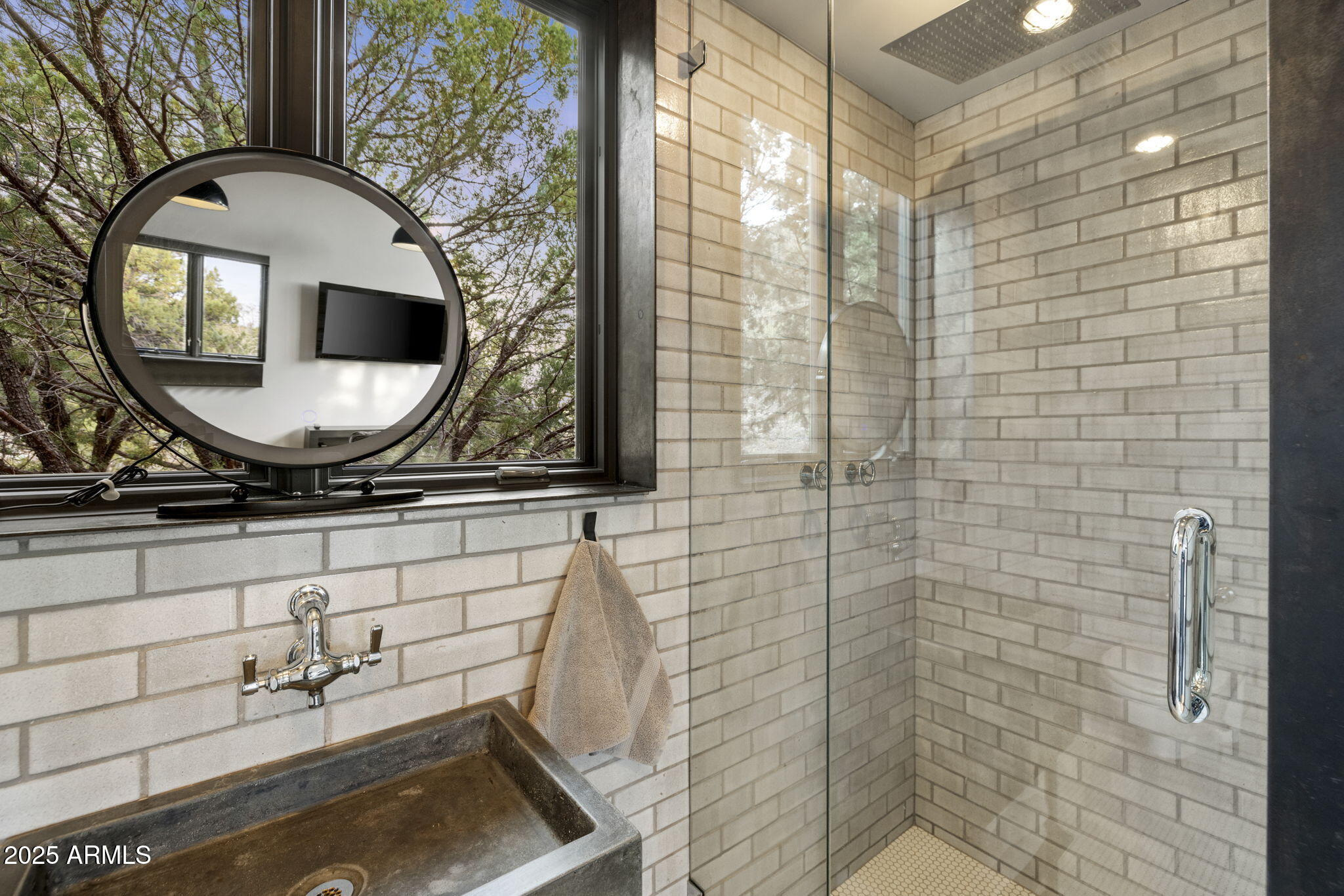 51 Rill Road Prescott, AZ 86305 - Photo 80 of 89 a bathroom with a sink mirror and vanity
