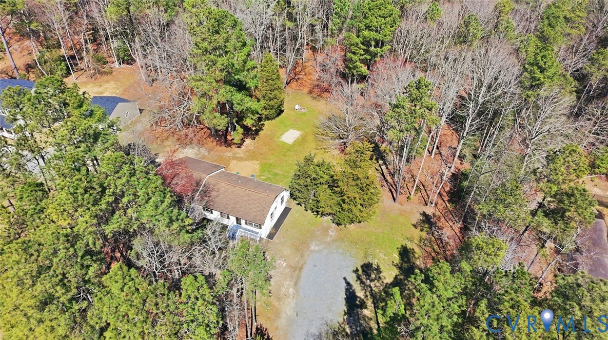 3200 Portugee Road Sandston, VA 23150 - Photo 7 of 26 an aerial view of a house with yard