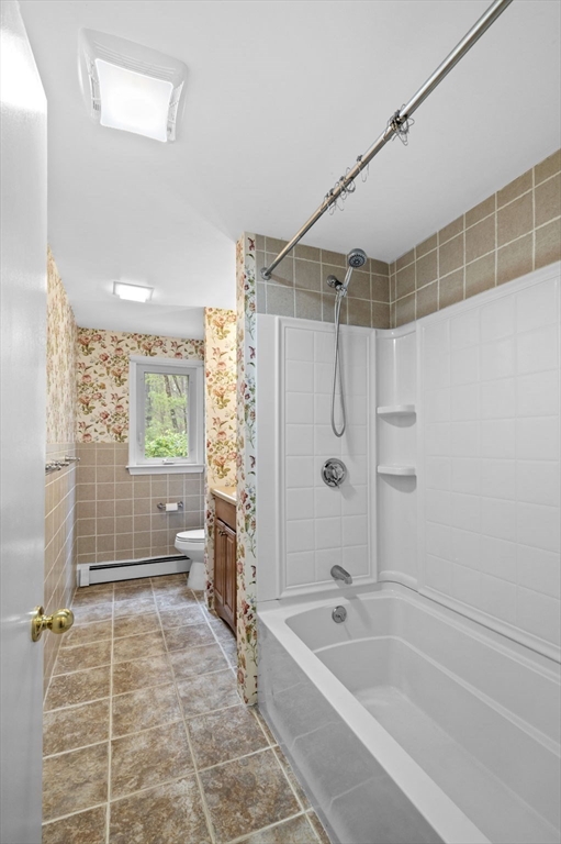 46 Georgetown Road Boxford, MA 01921 - Photo 34 of 40 a bathroom with a shower a bathtub and a shower