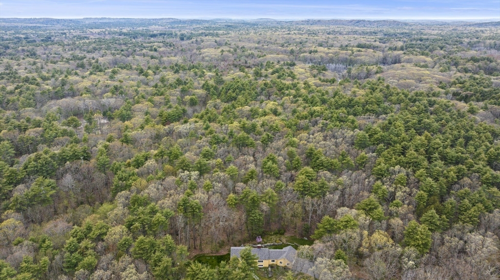 46 Georgetown Road Boxford, MA 01921 - Photo 6 of 40 an aerial view of residential houses with outdoor space and trees