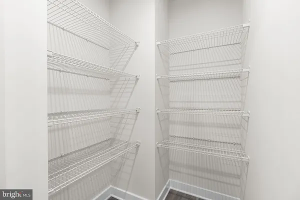 a view of walk in closet