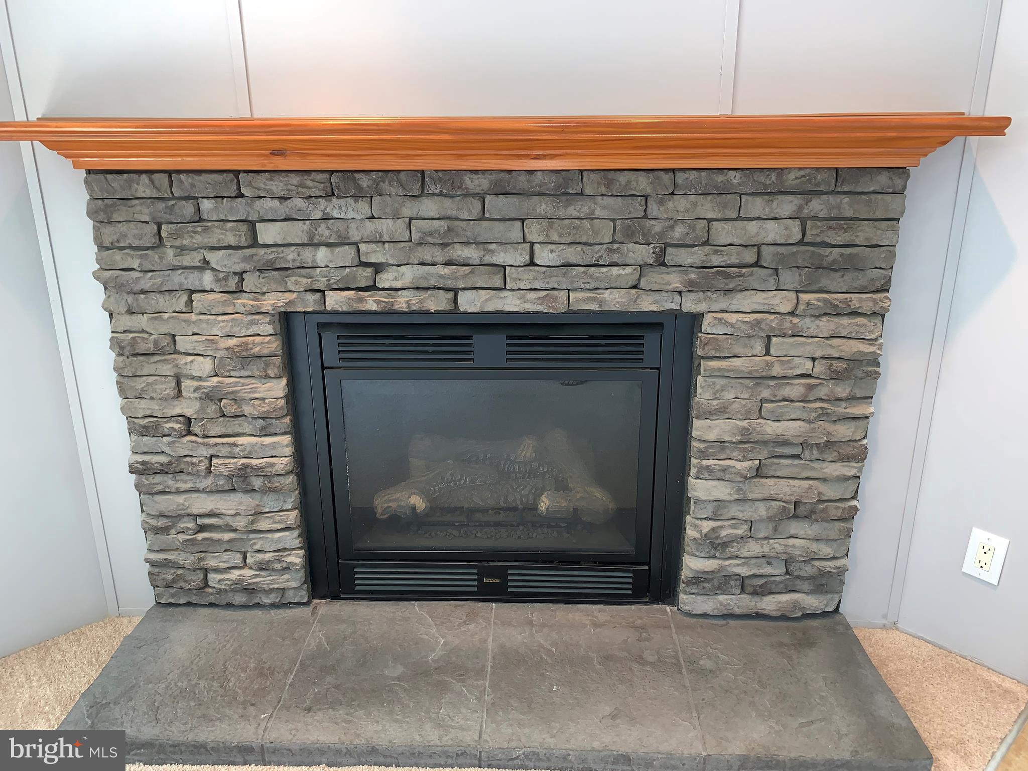 3534 Wagon Train Road Middle River, MD 21220 - Photo 13 of 38 Beautiful Stone Fireplace