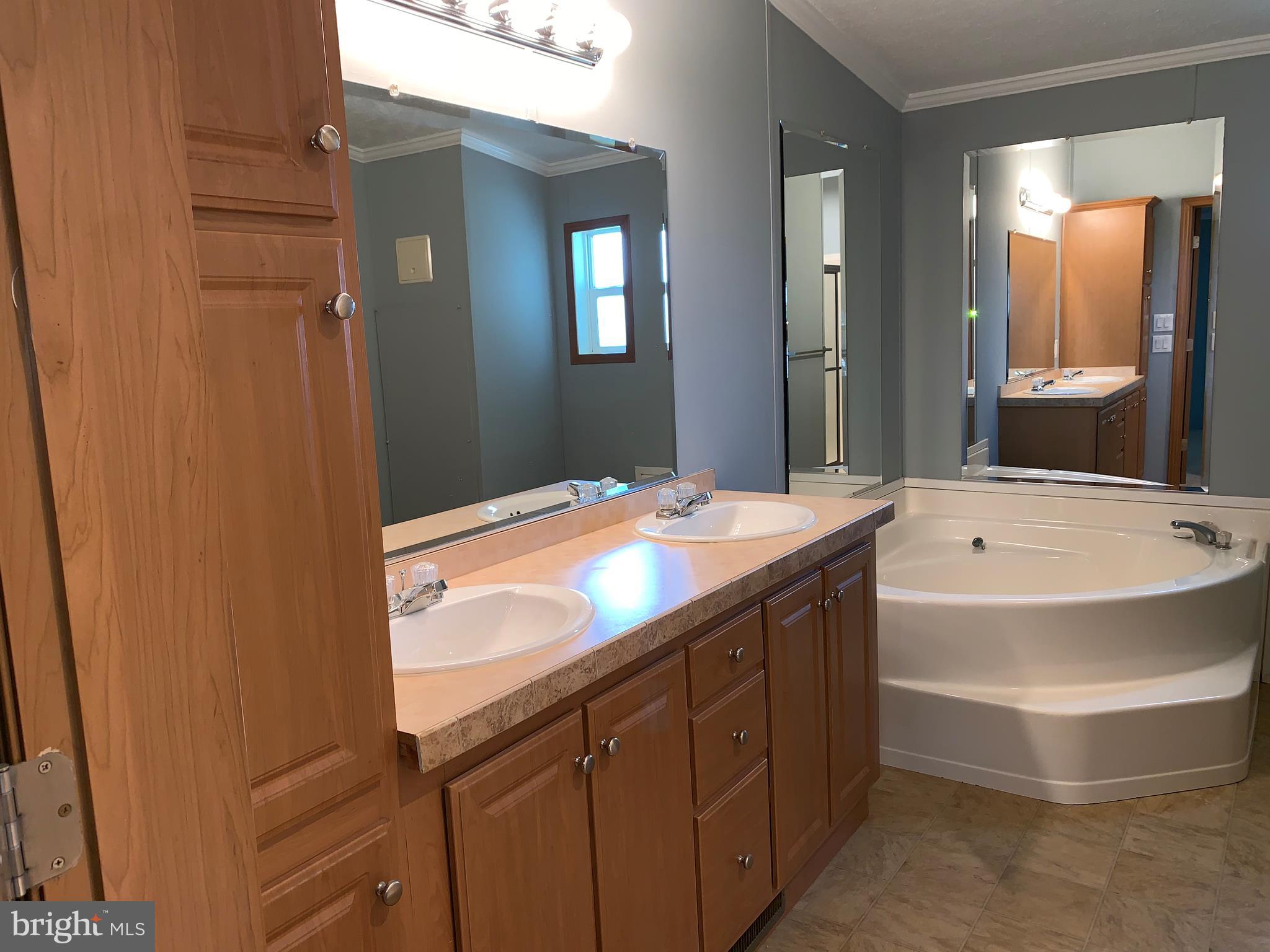 3534 Wagon Train Road Middle River, MD 21220 - Photo 26 of 38 Large Master Bath with built in Linin Closet