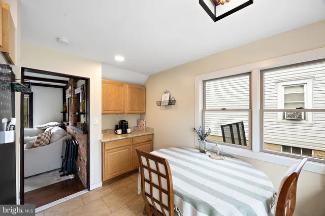 a bedroom with a bed and a cabinets