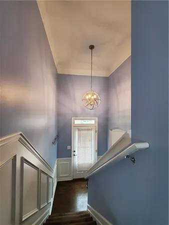 a view of an entryway