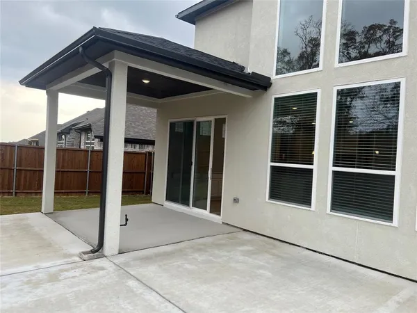 a view of front door