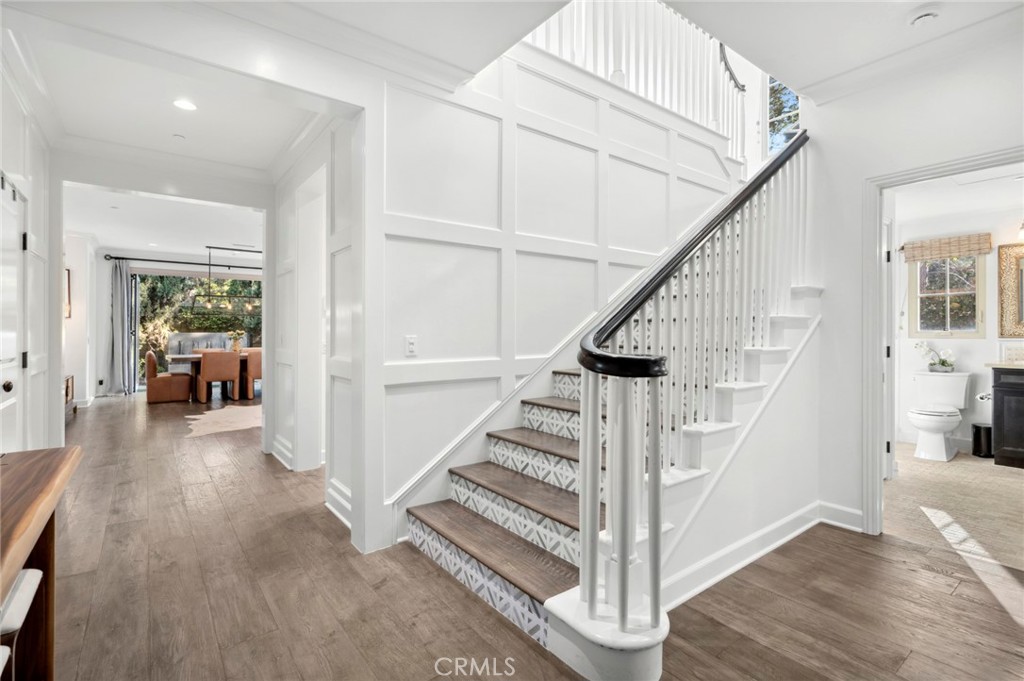 24 Tesoro Irvine, CA 92618 - Photo 42 of 75 a view of entryway and hall with wooden floor