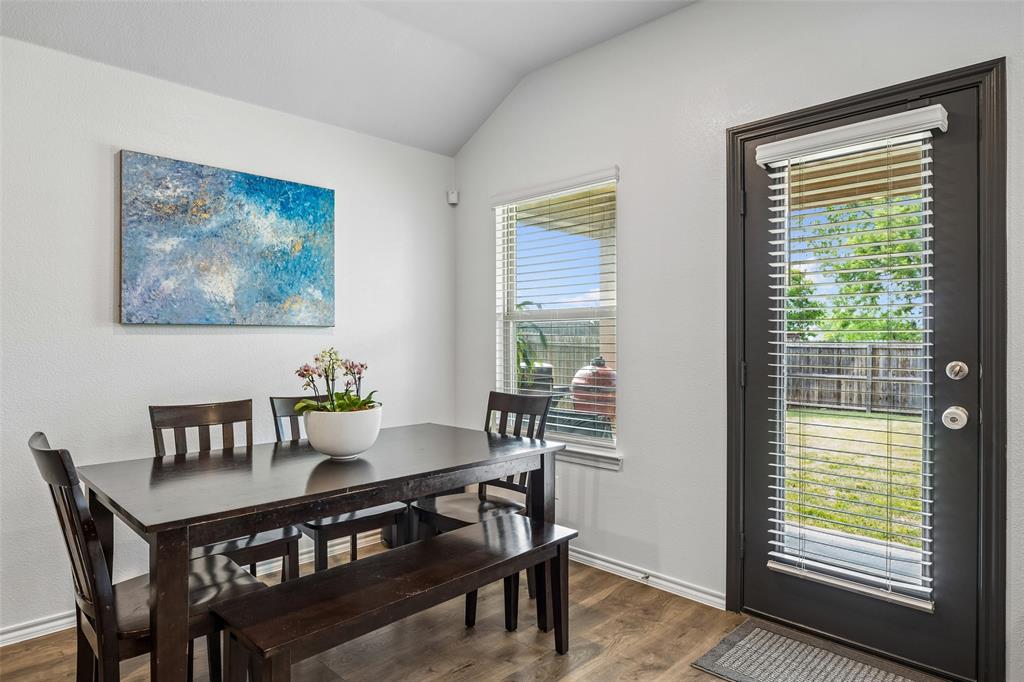 802 Rustic Way Royse City, TX 75189 - Photo 15 of 38 a view of a dining room with furniture window and outside view