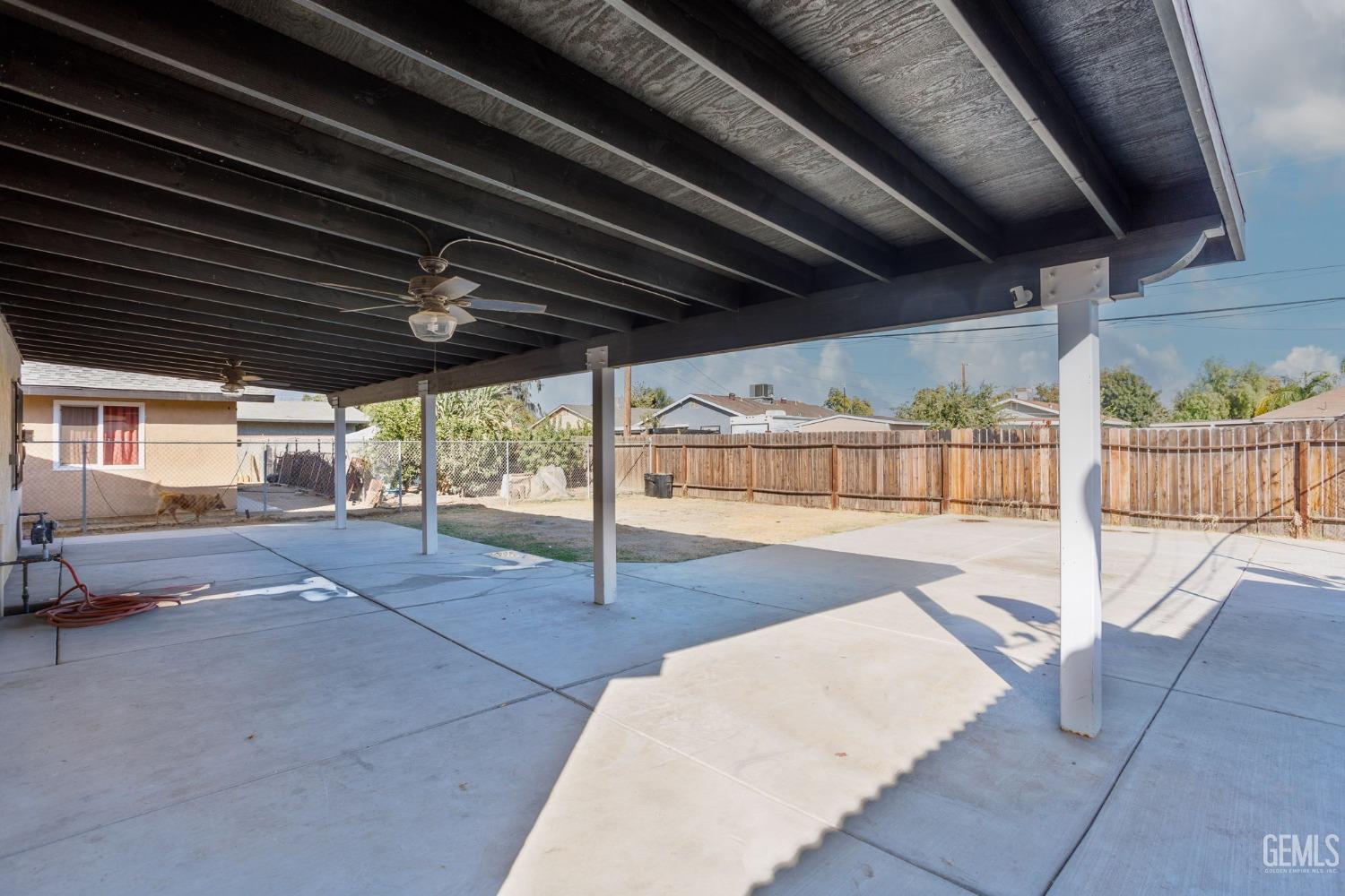 Undisclosed Address Bakersfield, CA 93307 - Photo 36 of 42 a view of a backyard