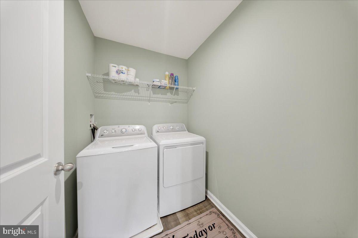 2 Ridgely Forest Drive Elkton, MD 21921 - Photo 24 of 35 a utility room with dryer and washer