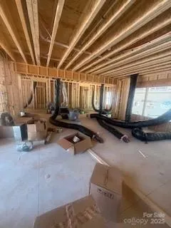 a room with gym equipment