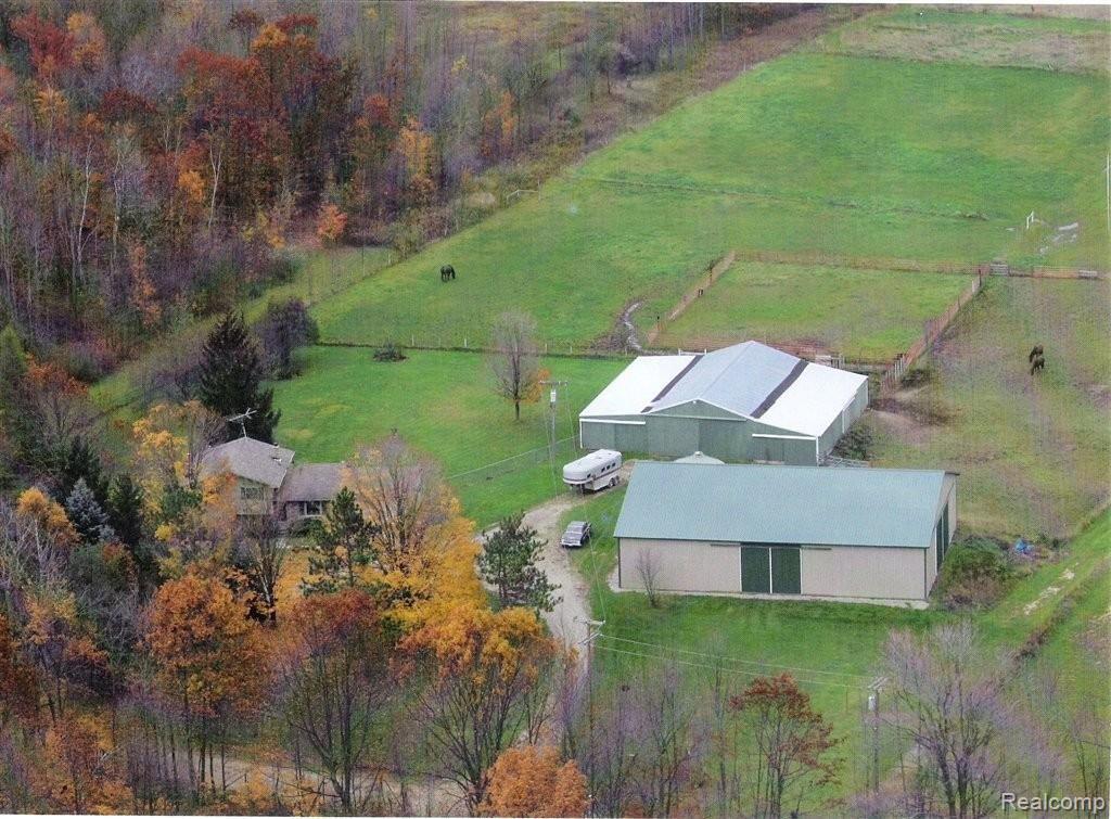 5336 Ostrom Road Attica, MI 48412 - Photo 2 of 24 Aerial view
