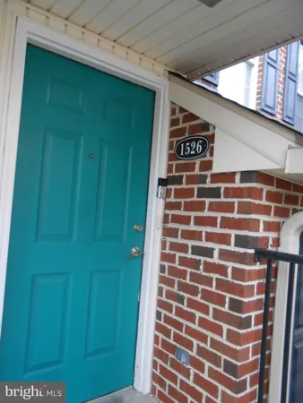 a view of front door