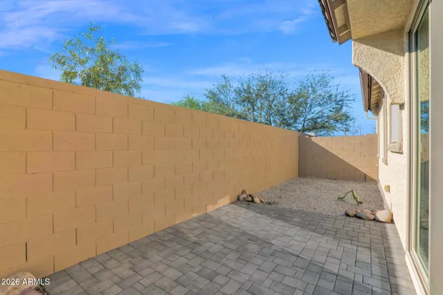 a view of a small space