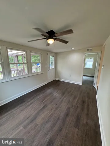 wooden floor in an empty room