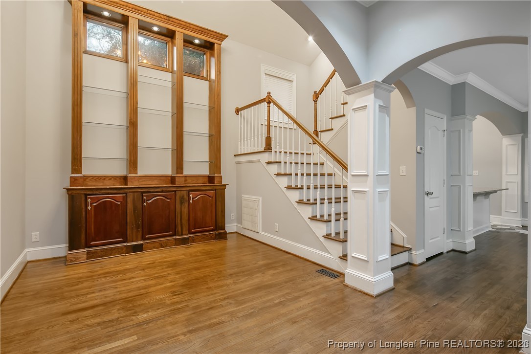 1915 Morganton Road Fayetteville, NC 28305 - Photo 3 of 48 a view of a hardwood floor and entryway