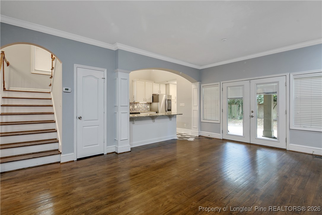 1915 Morganton Road Fayetteville, NC 28305 - Photo 10 of 48 a view of a kitchen with wooden floor and a window