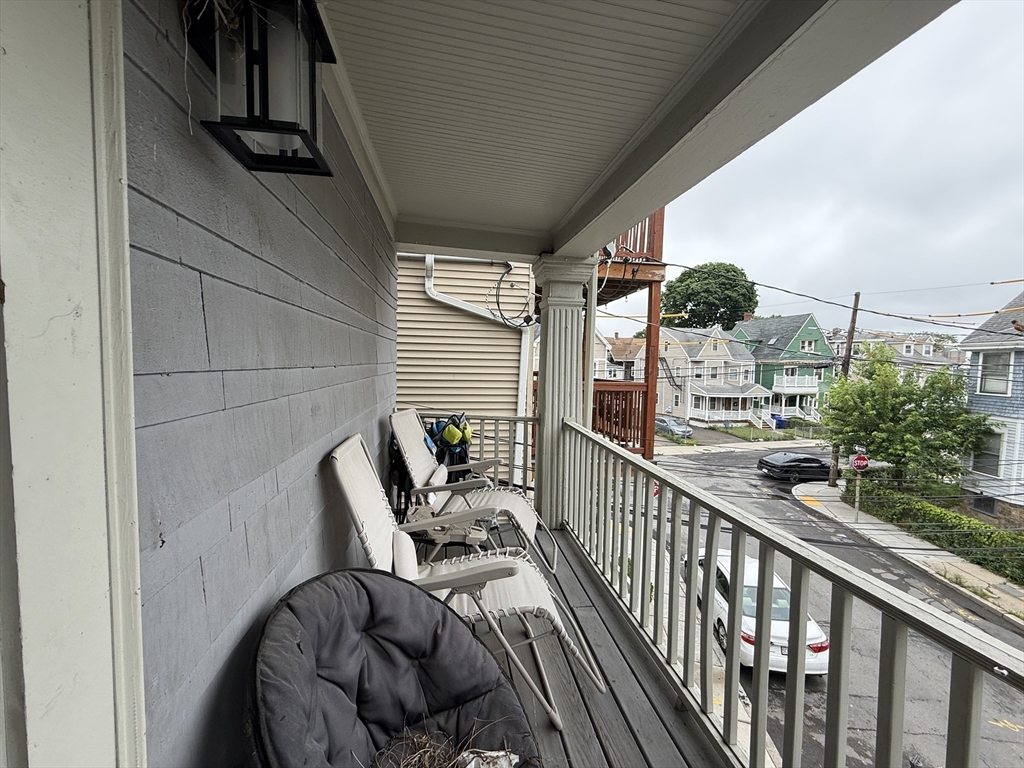 106 Chester Street, Unit 2 Boston, MA 02134 - Photo 9 of 9 a view of balcony with furniture