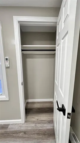 a view of walk in closet