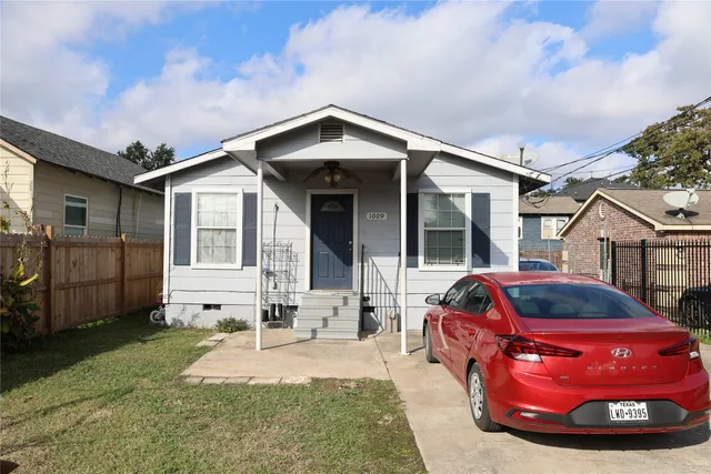 a view of a house with a patio