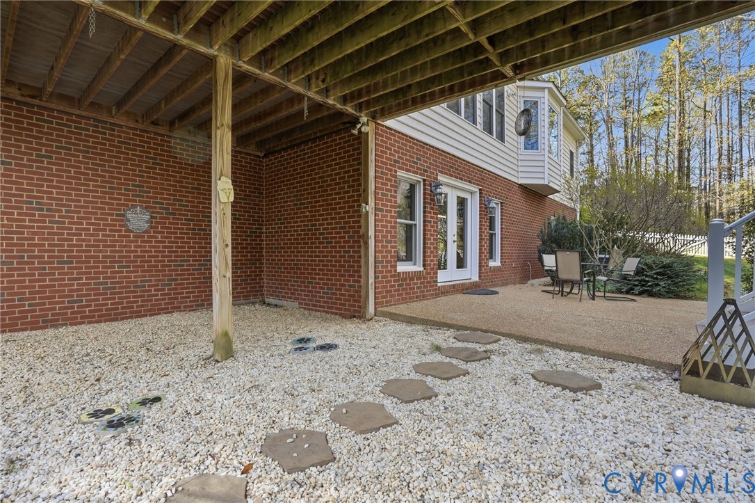14430 Overlook Ridge Lane Beaverdam, VA 23015 - Photo 58 of 71 a view of a house with a wooden roof