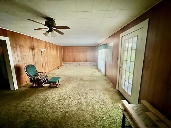 a view of room with window