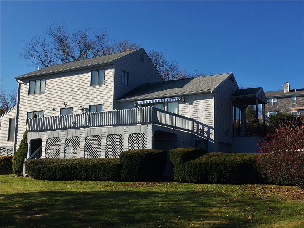 187 Lepes Road Portsmouth, RI 02871 - Photo 31 of 33 Exterior . . . lower driveway to one car garage.