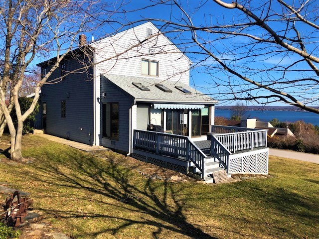 187 Lepes Road Portsmouth, RI 02871 - Photo 33 of 33 Exterior front and side deck off sun porch.