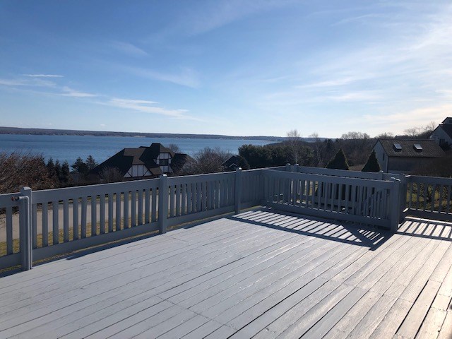 187 Lepes Road Portsmouth, RI 02871 - Photo 8 of 33 Deck off LR overlooking the Sakonnet River