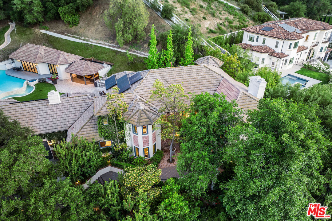 204 Bell Cyn Road Bell Canyon, CA 91307 - Photo 65 of 75 an aerial view of house with yard