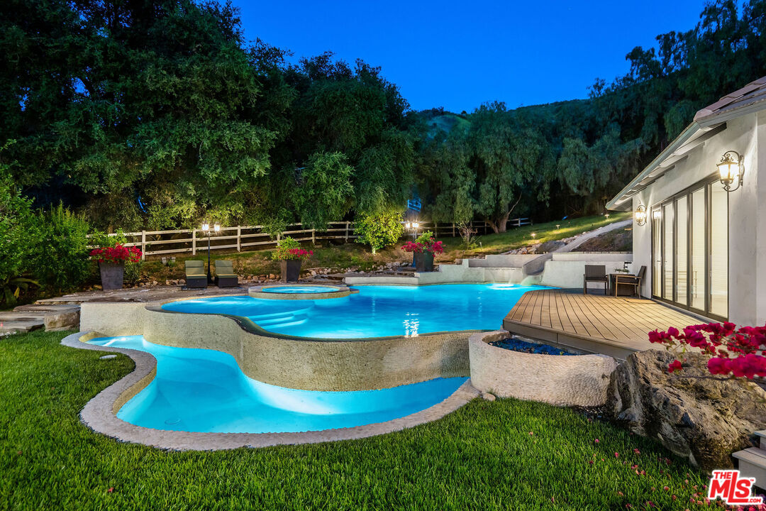 204 Bell Cyn Road Bell Canyon, CA 91307 - Photo 72 of 75 a view of a swimming pool with back yard