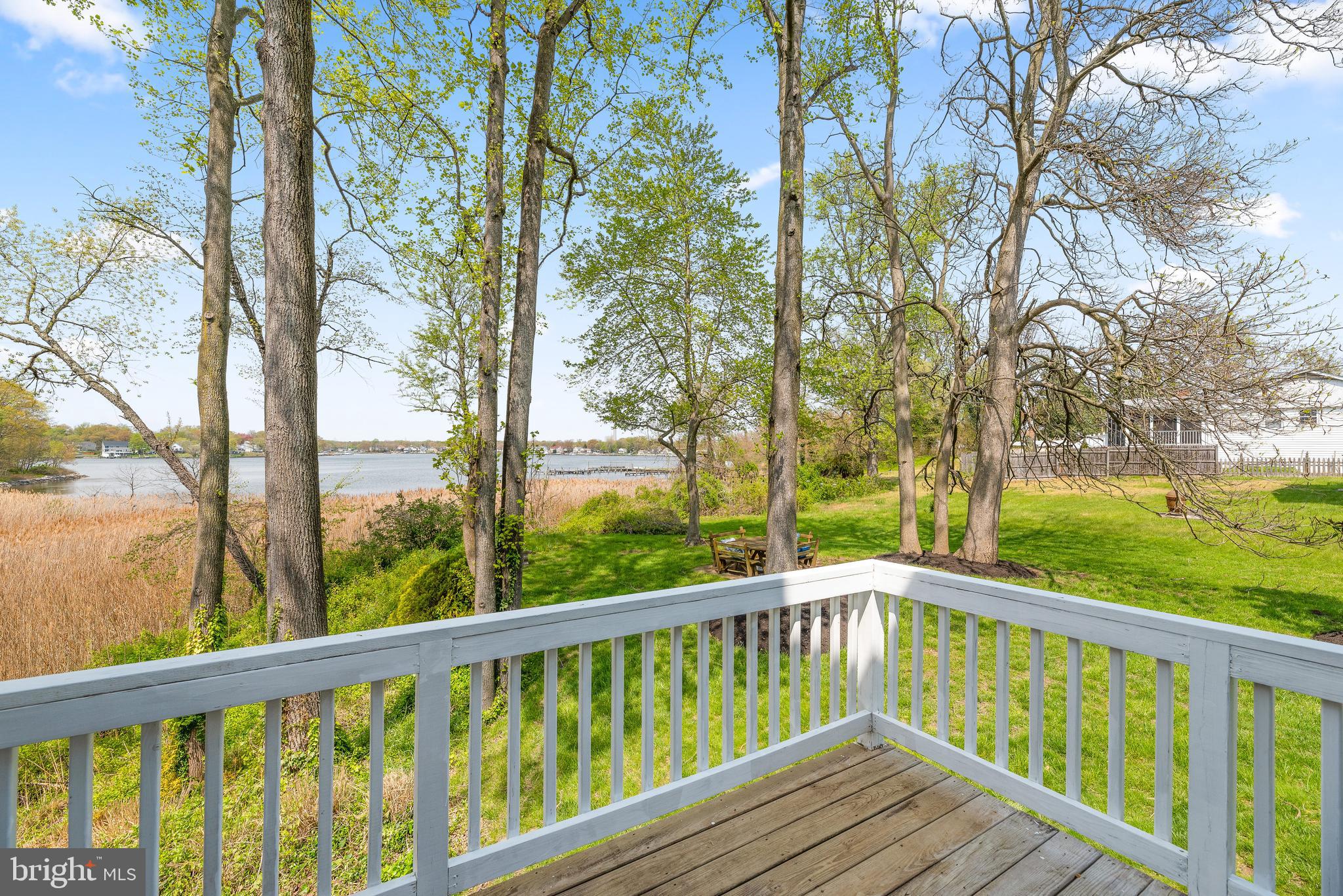 8444 Byrd Road Pasadena, MD 21122 - Photo 25 of 40 Wrap around front porch with sweeping views
