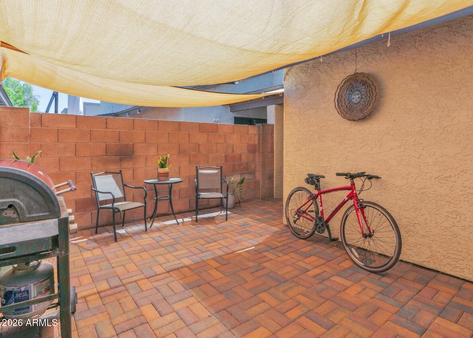 170 East Guadalupe Road, Unit 30 Gilbert, AZ 85234 - Photo 5 of 30 Private Backyard w Pavers & Sunshades