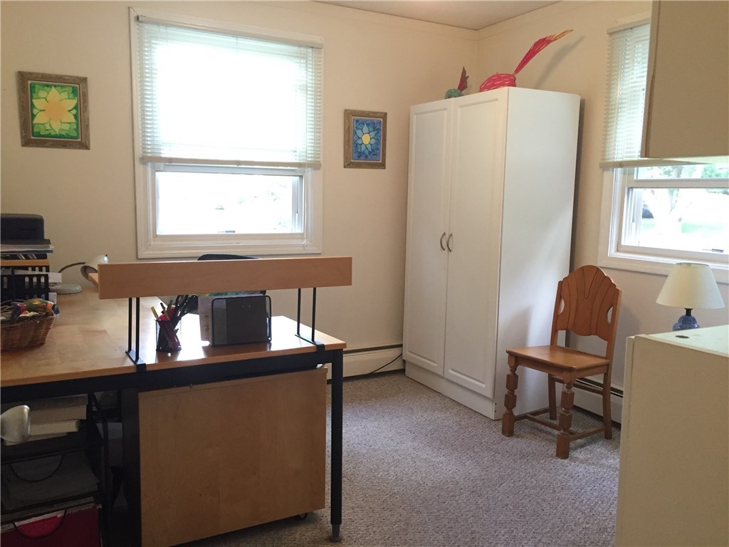 10 Duffield Road Bristol, RI 02809 - Photo 24 of 37 Third bedroom currently used as office. Full closet and built- in wall cabinet.
