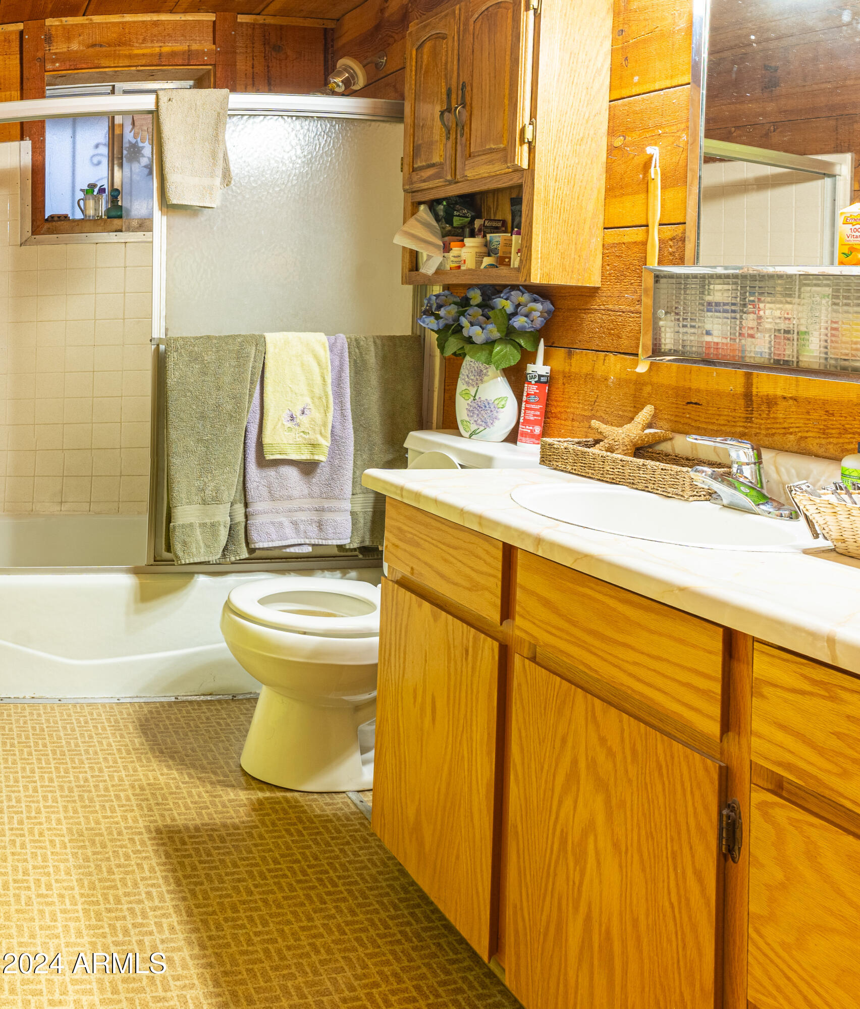 770 Forest Service 461 Road Fredonia, AZ 86022 - Photo 34 of 66 a bathroom with a sink and a mirror