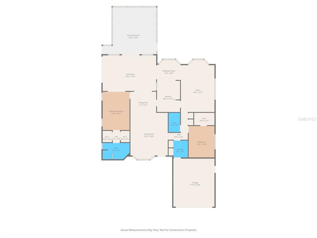 2647 Royal Ridge Drive Spring Hill, FL 34606 - Photo 61 of 73 a picture of a floor plan