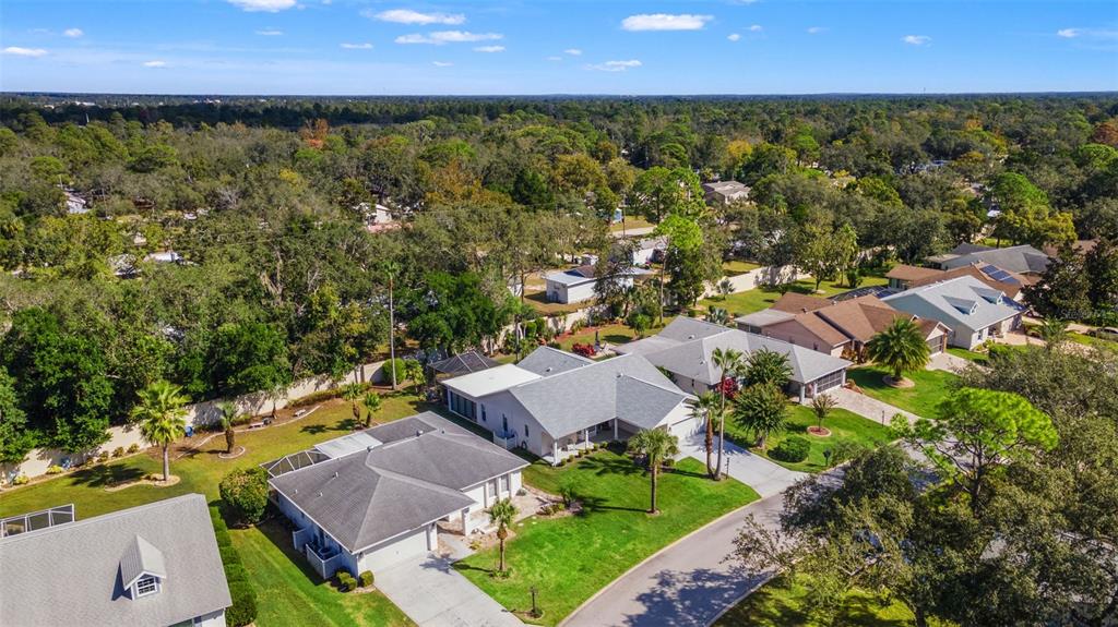 2647 Royal Ridge Drive Spring Hill, FL 34606 - Photo 62 of 73 an aerial view of residential houses with outdoor space and street view