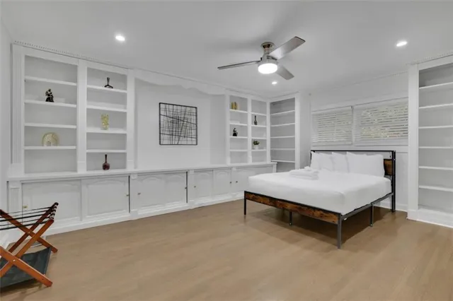 a living room with furniture and window