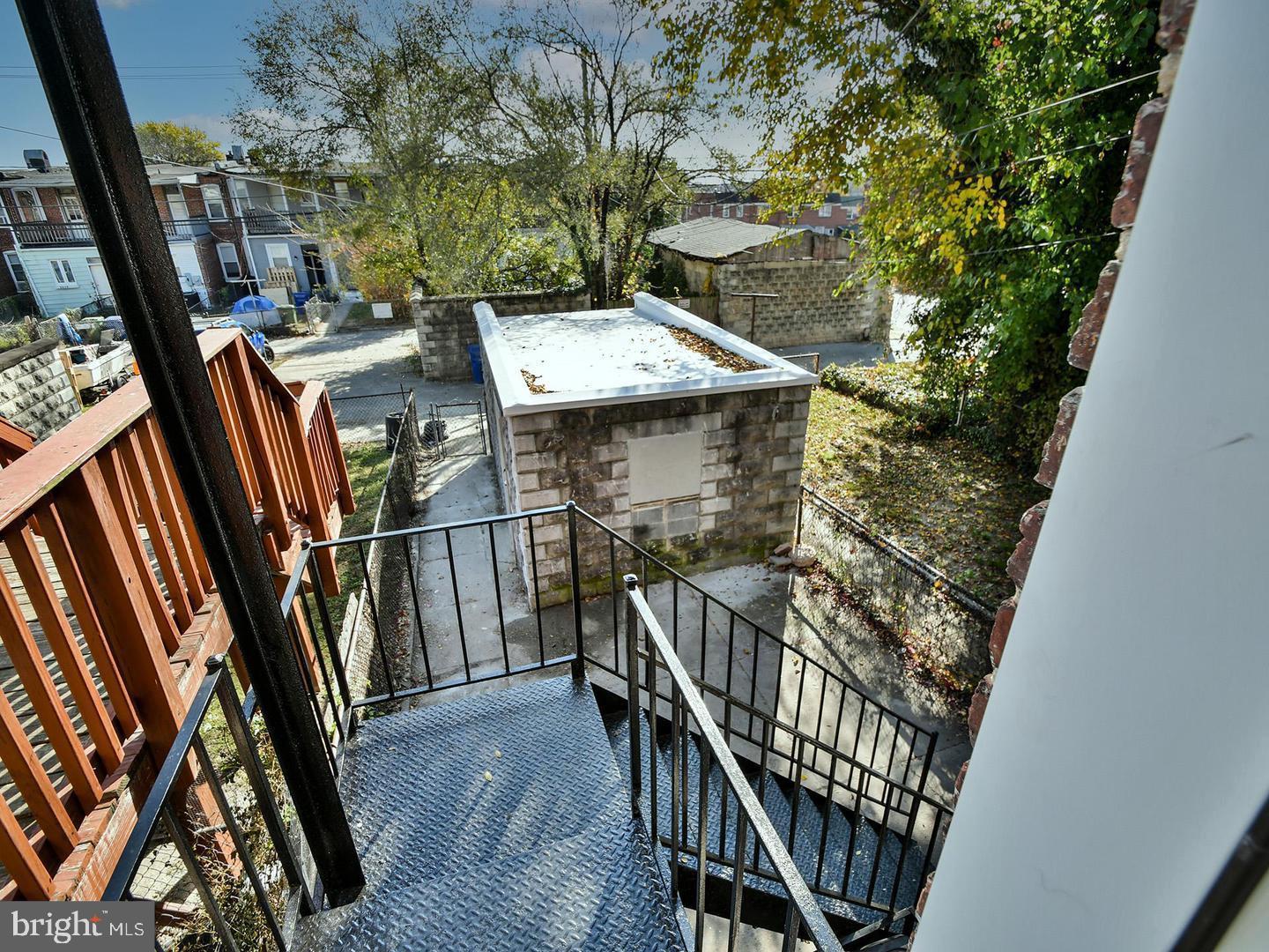 2605 Kirk Avenue Baltimore, MD 21218 - Photo 17 of 17 a view of balcony and deck