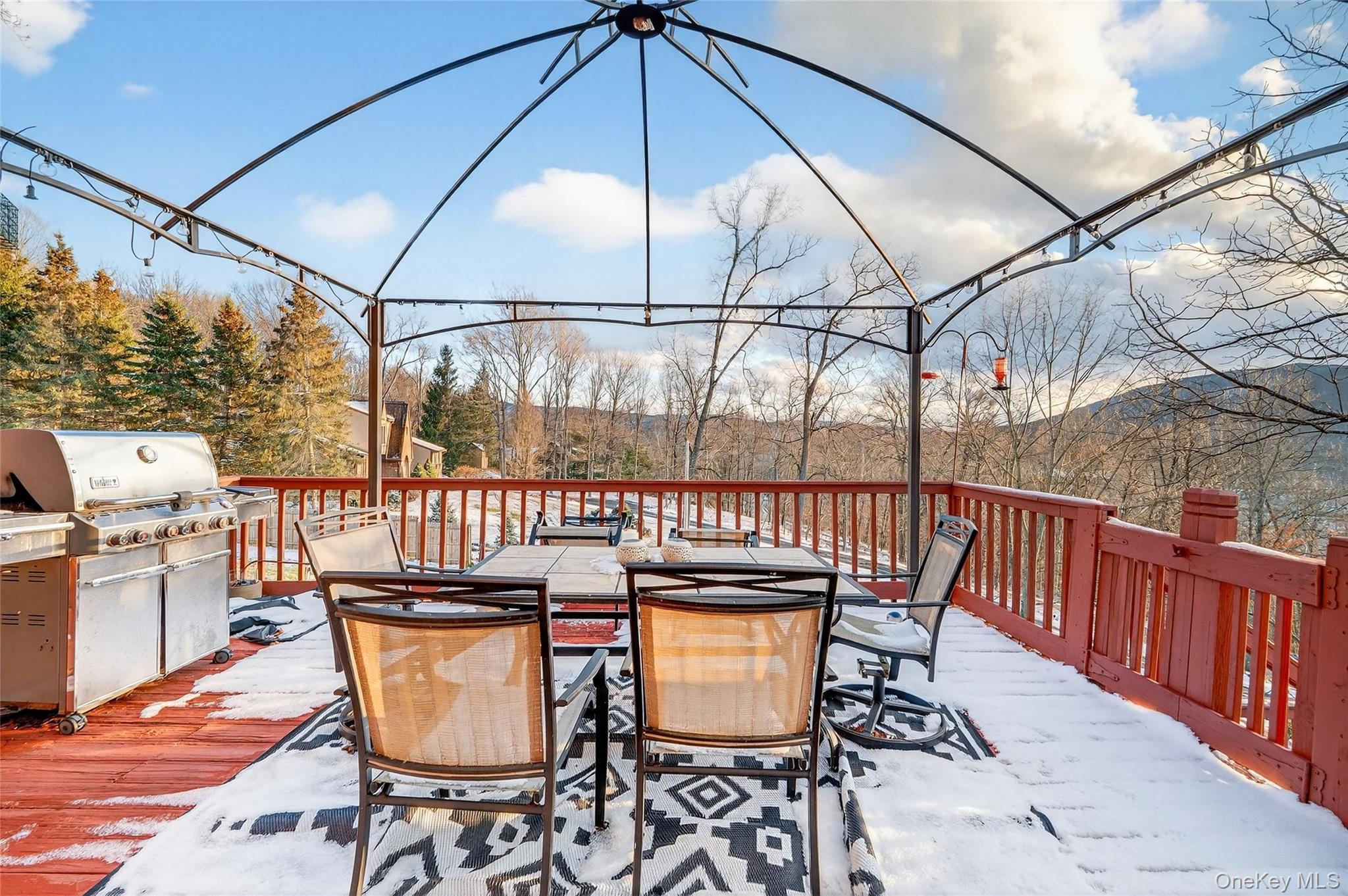 254 Orrs Mills Road Cornwall, NY 12553 - Photo 43 of 50 a dining room with furniture and wooden floor