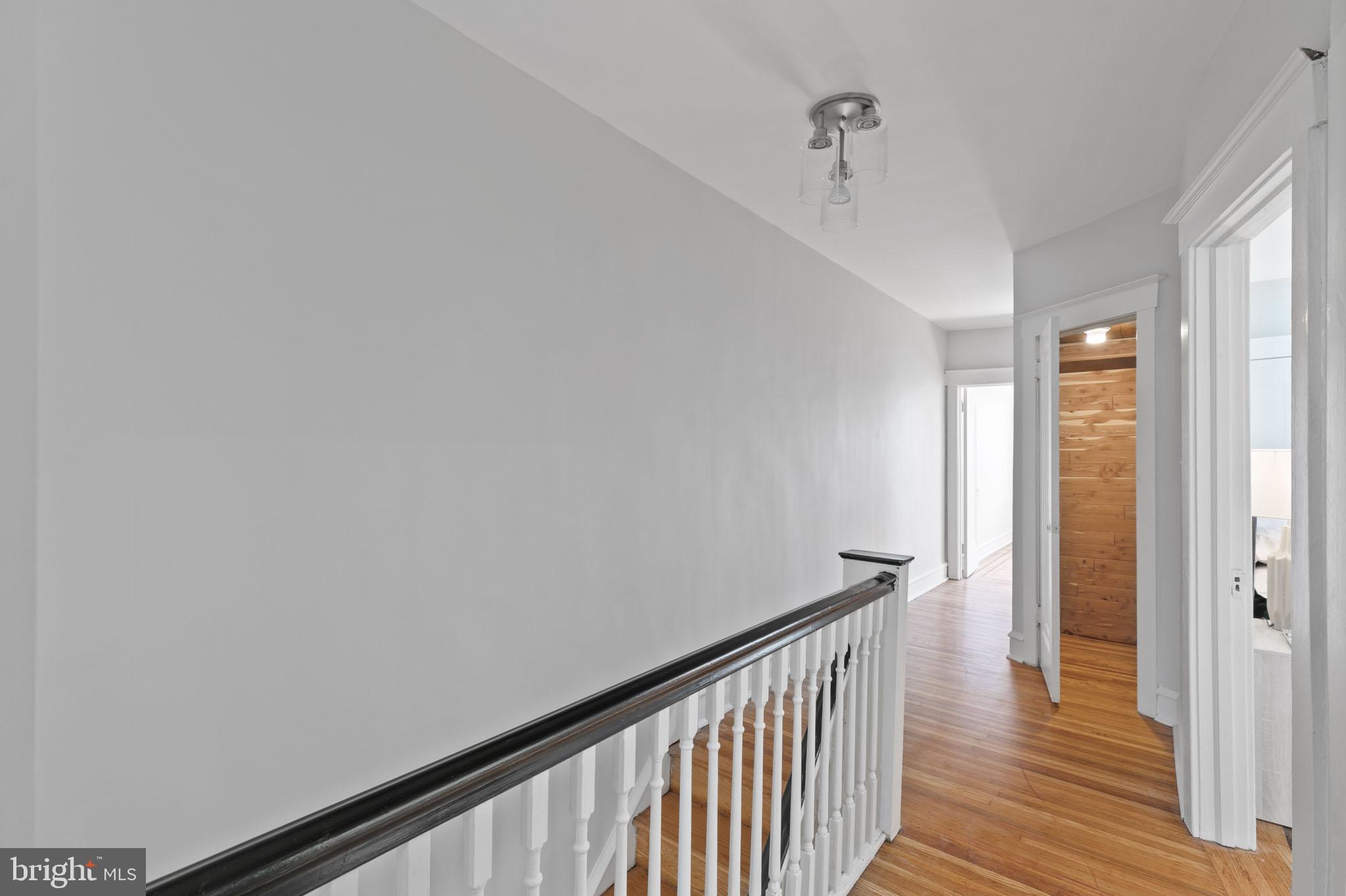 5743 Virginian Road Philadelphia, PA 19141 - Photo 13 of 27 Upstairs hallway, looking towards rear of house