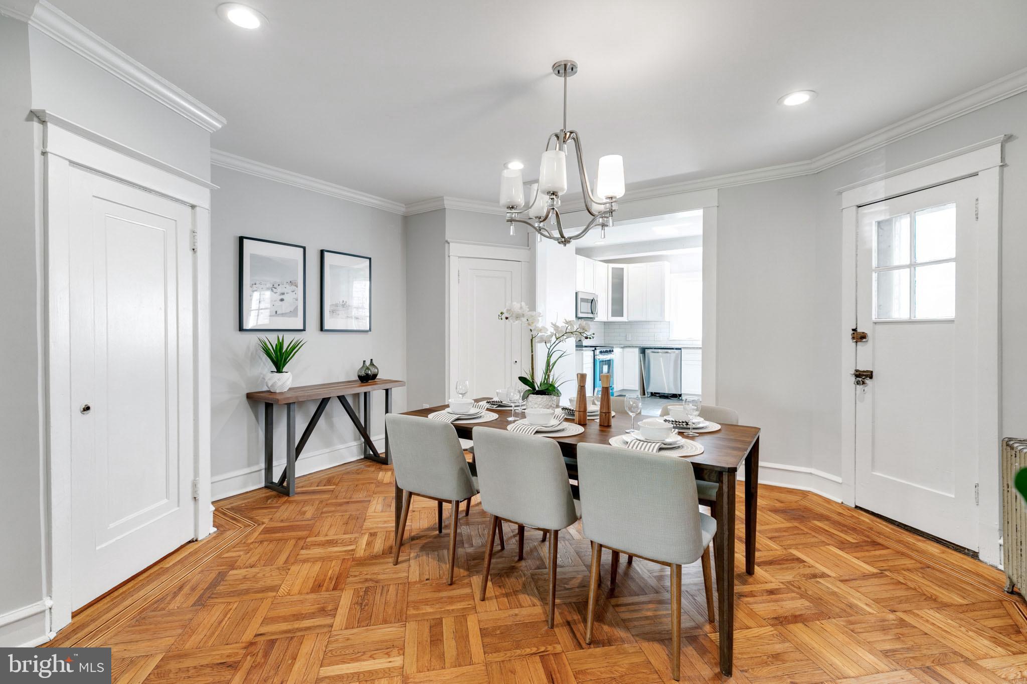 5743 Virginian Road Philadelphia, PA 19141 - Photo 6 of 27 Dining room, with half bath to your left