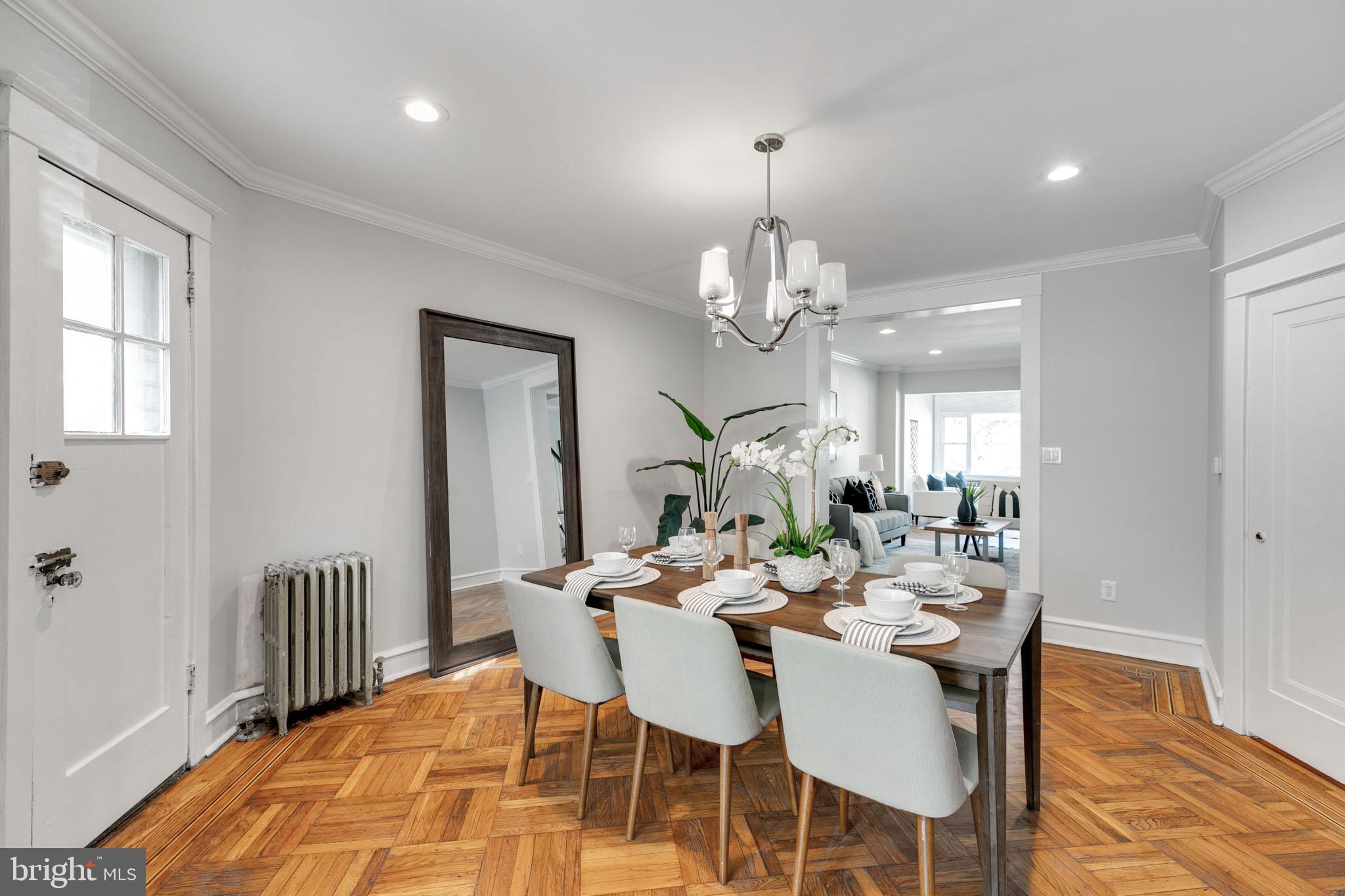 5743 Virginian Road Philadelphia, PA 19141 - Photo 7 of 27 Dining room, with doorway to patio to your left