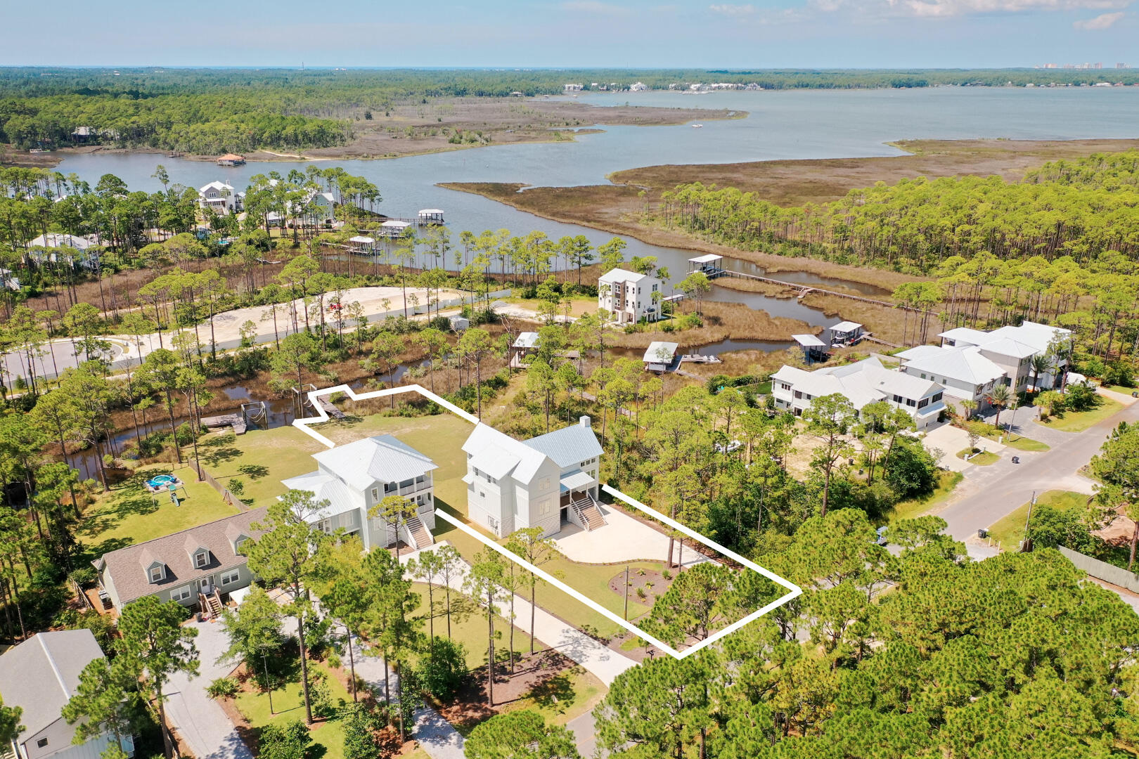 121 West Nursery Road Santa Rosa Beach, FL 32459 - Photo 6 of 66 a view of a city with an ocean